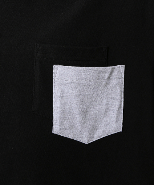 CHARCOAL CLAPPER（チャコール クラッパー）の「【CHARCOAL×JOURNAL STANDARD】別注 リンガーネックTシャツ（Tシャツ/カットソー・メンズ・チャコールグレー/ブラック/グレー/ホワイト・X-LARGE/XX-LARGE）」の13枚目の写真