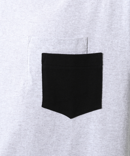 CHARCOAL CLAPPER（チャコール クラッパー）の「【CHARCOAL×JOURNAL STANDARD】別注 リンガーネックTシャツ（Tシャツ/カットソー・メンズ・チャコールグレー/ブラック/グレー/ホワイト・X-LARGE/XX-LARGE）」の15枚目の写真