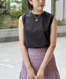 IENA LA BOUCLE コンパクトヤーンタンクトップ