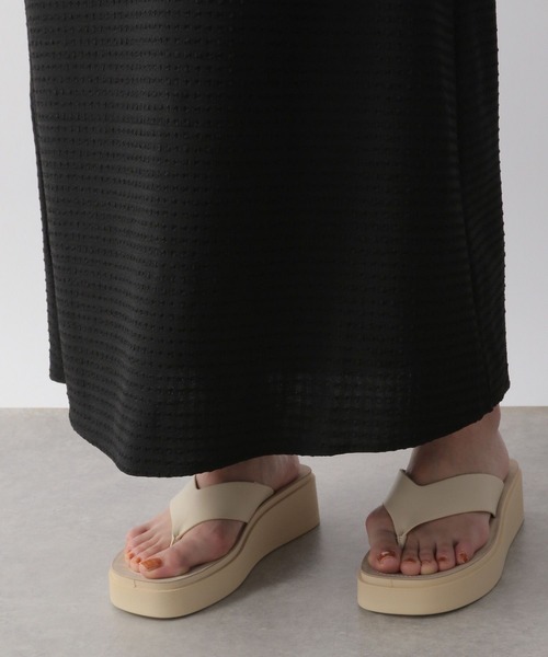 LOWRYS FARM（ローリーズファーム）の「チェックバルーンスリーブワンピース　276161（ワンピース・レディース・ブラック/グリーン/オレンジ/イエロー/ネイビー/ブラウン・FREE）」の12枚目の写真