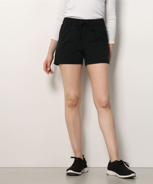 Go to by mizuno（ゴートゥーバイミズノ）の「ストレッチショートパンツ　［ウィメンズ］（その他パンツ・レディース・ブラック/グレイッシュベージュ・L/S/M）」の6枚目の写真