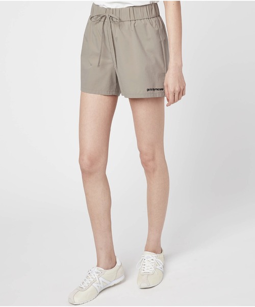 Go to by mizuno（ゴートゥーバイミズノ）の「ストレッチショートパンツ　［ウィメンズ］（その他パンツ・レディース・ブラック/グレイッシュベージュ・L/S/M）」の10枚目の写真