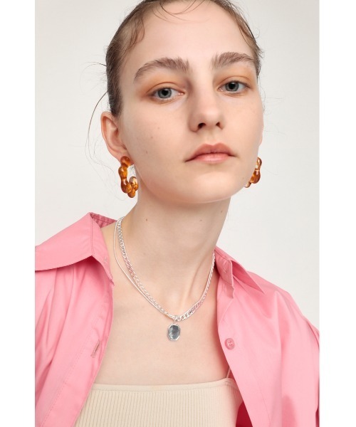 SLY（スライ）の「R/C MANY WAY CHAIN N/C チェーン ネックレス（ネックレス・レディース・シルバー/ゴールド・FREE）」の2枚目の写真