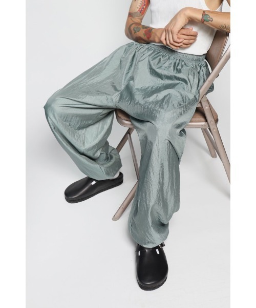 LOCALINA hopping nylon pants LANTIKI 乱痴気 40%OFF》LOCALINA / Re:hopping nylon pants - sand - 乱痴気