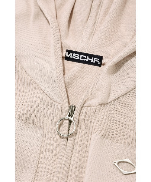 MSCHF（ミスチーフ）の「RHOMBUS HOODED KNIT VEST（ベスト・レディース・ベージュ/ブラック・M/S）」の17枚目の写真