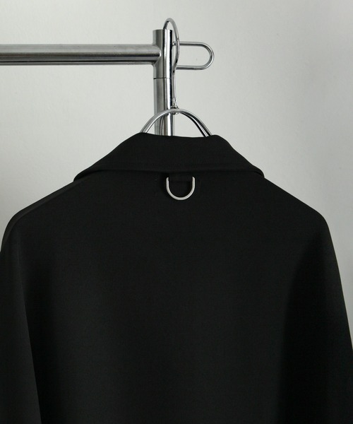 NILWAY(ニルウェイ)の「【サマー セットアップ】フルジップドレープ半袖 ワイドシャツ+ タック ワイド ストレートスラックス(セットアップ・メンズ・ブラック/ブルー/グリーン/アイボリー/チャコール・SMALL/MEDIUM/LARGE)」の10枚目の写真