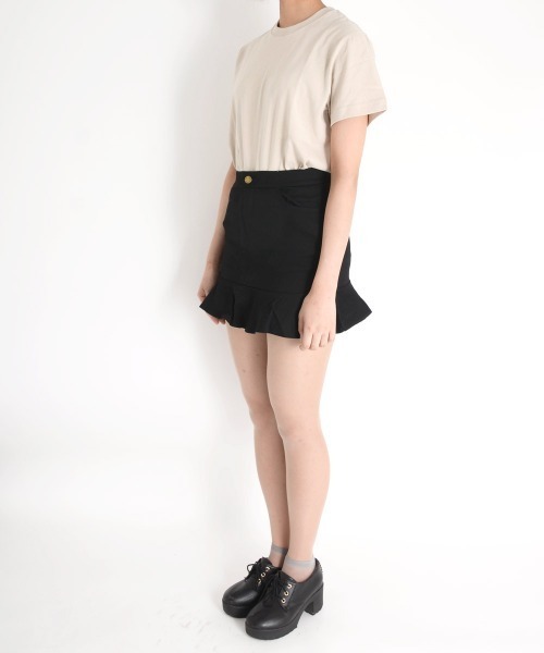 urge:(アージコロン )の「【URGE:】マーメイド ミニスカート(スカート・レディース・ブラック/ホワイト/アイボリー・LARGE/SMALL/MEDIUM)」の13枚目の写真