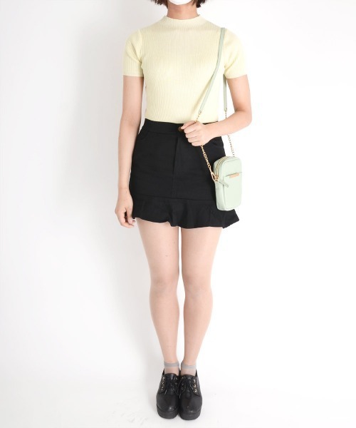 urge:(アージコロン )の「【URGE:】マーメイド ミニスカート(スカート・レディース・ブラック/ホワイト/アイボリー・LARGE/SMALL/MEDIUM)」の11枚目の写真