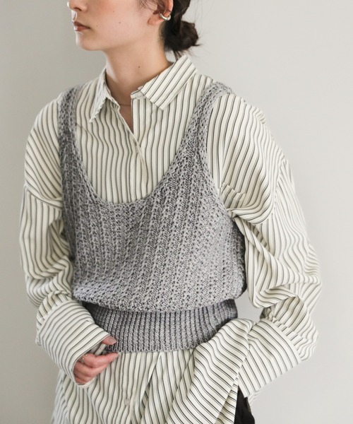 サマーニットビスチェ（ベスト）｜select MOCA（セレクトモカ）の