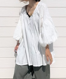 Q | バルーン袖ブラウス(シャツ/ブラウス)