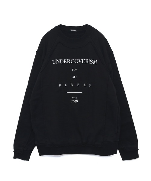 Undercoverism（アンダーカバイズム）の「UI2B4802（スウェット・メンズ・ブラック/ミント/ヘザーチャコール/ブラウン・2/4/3/5）」の2枚目の写真