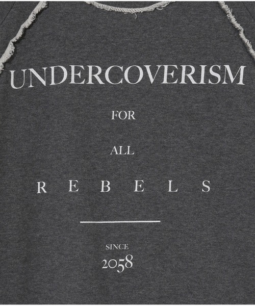 Undercoverism（アンダーカバイズム）の「UI2B4802（スウェット・メンズ・ブラック/ミント/ヘザーチャコール/ブラウン・2/4/3/5）」の7枚目の写真