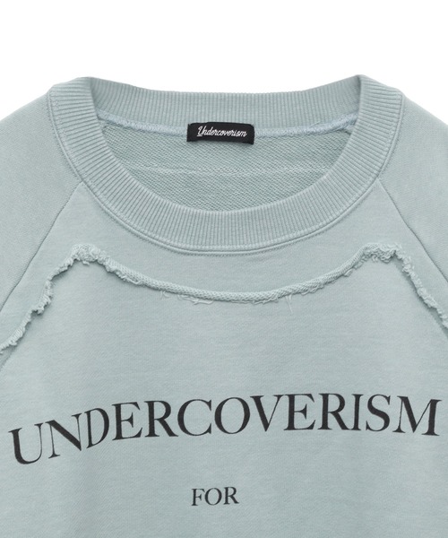 Undercoverism（アンダーカバイズム）の「UI2B4802（スウェット・メンズ・ブラック/ミント/ヘザーチャコール/ブラウン・2/4/3/5）」の13枚目の写真