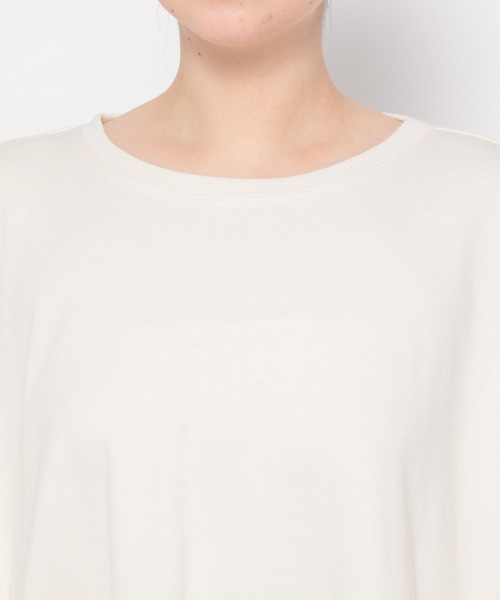 LEPSIM(レプシィム)の「ポンチョカットソー 294981(Tシャツ/カットソー・レディース・ブラウン/チャコールグレー/オフホワイト・FREE)」の12枚目の写真