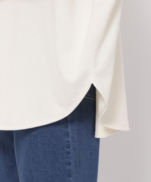 LEPSIM(レプシィム)の「ポンチョカットソー 294981(Tシャツ/カットソー・レディース・ブラウン/チャコールグレー/オフホワイト・FREE)」の14枚目の写真