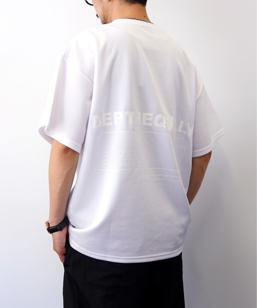 Burner(バーナー)の「【GROOVY STORE】ビッグシルエット ストレッチ バックプリント Tシャツ(Tシャツ/カットソー・メンズ・ブラック/レッド/ホワイト・L/M/LL)」の8枚目の写真