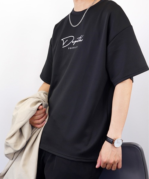 Burner(バーナー)の「【GROOVY STORE】ビッグシルエット ストレッチ バックプリント Tシャツ(Tシャツ/カットソー・メンズ・ブラック/レッド/ホワイト・L/M/LL)」の9枚目の写真