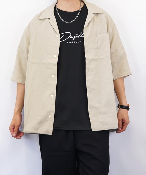Burner(バーナー)の「【GROOVY STORE】ビッグシルエット ストレッチ バックプリント Tシャツ(Tシャツ/カットソー・メンズ・ブラック/レッド/ホワイト・L/M/LL)」の13枚目の写真