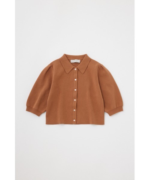 M_（エムアンダーバー）の「【M_】POLO KNIT カーディガン（カーディガン/ボレロ・レディース・ライトブラウン/パープル/ブラック・FREE）」の18枚目の写真