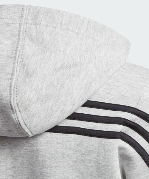 正品 adidas NICE ニットパーカー/アディダス ストライプフード 正品 adidas NICE ニットパーカー/アディダス ストライプフード