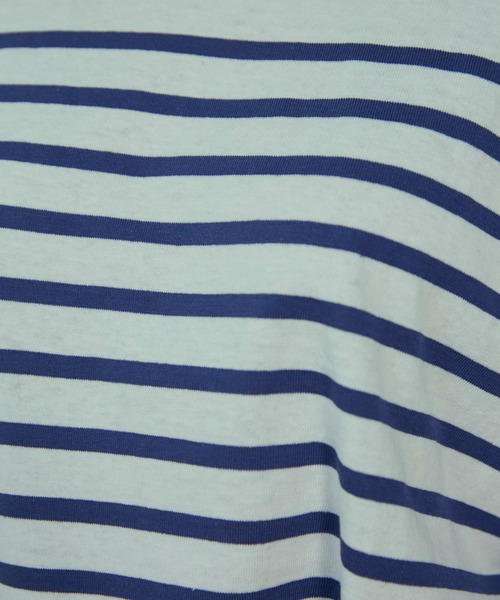 Le Minor（ルミノア）の「【別注アイテム】ボーダーバスクシャツ《Le minor》（Tシャツ/カットソー・レディース・ホワイト/ネイビー・7号）」の18枚目の写真