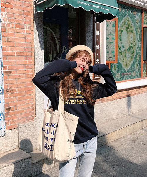 c.u.l（シーユーエル）の「英字バーコードロゴ 大容量トートバッグ cula410（トートバッグ・レディース・アイボリー・FREE）」の15枚目の写真