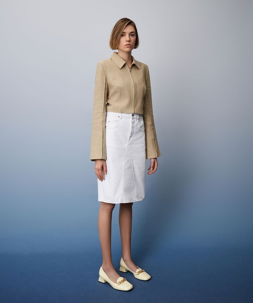 CHARLES & KEITH（チャールズ & キース）の「チェーンリンク ドルセイパンプス パテントローファー（パンプス・レディース・ブラック/イエロー系その他2/マルーン・25.5cm/23.5cm/22.5cm/25cm/23cm/24.5cm）」の5枚目の写真