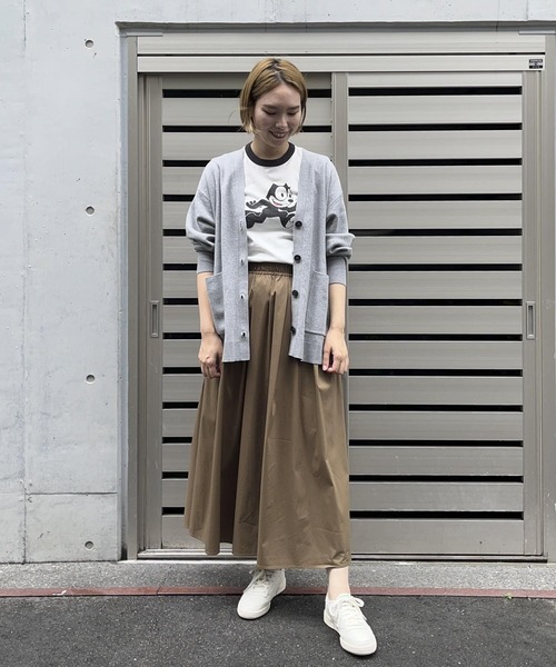 URBAN RESEARCH（アーバンリサーチ）の「コットンナイロンボリュームスカート2（スカート・レディース・ブラック/レッド/モカ・38/36）」の16枚目の写真