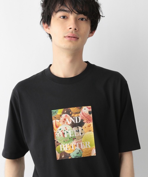 GLOBAL WORK(グローバルワーク)の「サーティワン/プリントT/281991(Tシャツ/カットソー・メンズ・チャコールグレー/ブラック/その他1/その他2・SMALL/X-LARGE/MEDIUM/LARGE)」の7枚目の写真