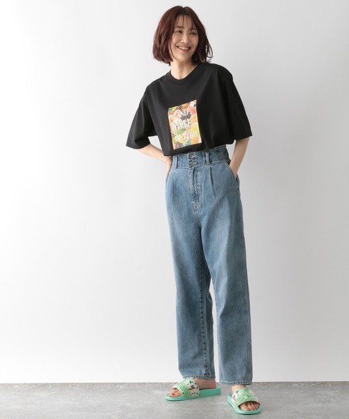 GLOBAL WORK(グローバルワーク)の「サーティワン/プリントT/281991(Tシャツ/カットソー・メンズ・チャコールグレー/ブラック/その他1/その他2・SMALL/X-LARGE/MEDIUM/LARGE)」の8枚目の写真