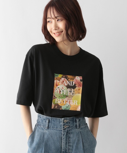 GLOBAL WORK(グローバルワーク)の「サーティワン/プリントT/281991(Tシャツ/カットソー・メンズ・チャコールグレー/ブラック/その他1/その他2・SMALL/X-LARGE/MEDIUM/LARGE)」の9枚目の写真