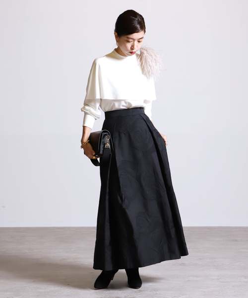 追加》オーストリッチコサージュ（その他小物）｜VERMEIL par