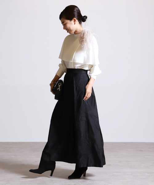 追加》オーストリッチコサージュ（その他小物）｜VERMEIL par