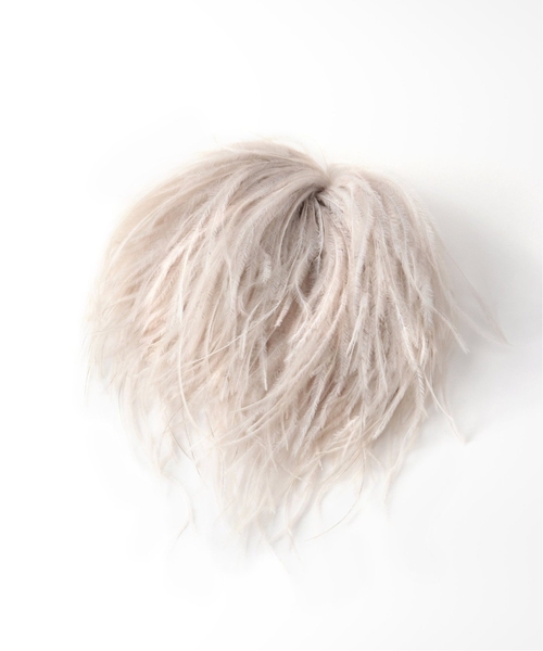 卒入学式に❣️VERMEIL par iena オーストリッチコサージュ VERMEIL par iena（ヴェルメイユパーイエナ）の「オーストリッチ