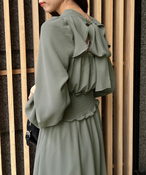 バックリボンリラックスワンピース【2025SP】 | all item| yori