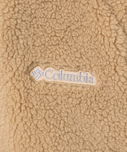 Columbia（コロンビア）の「【Columbia/コロンビア】別注ボアリバーシブルブルゾン（ノーカラージャケット・キッズ・アイボリー/ベージュ/ブラック・L/XXS/XS/M/S）」の15枚目の写真