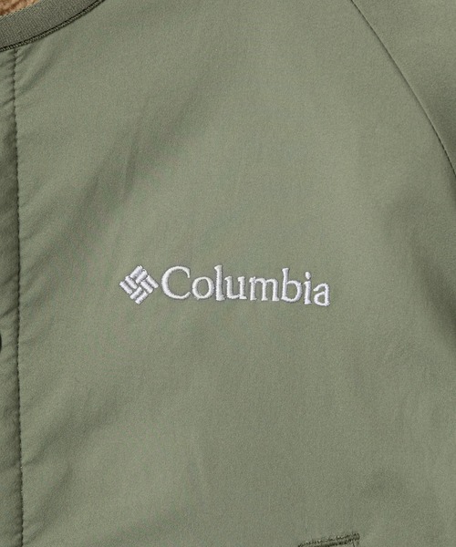 Columbia（コロンビア）の「【Columbia/コロンビア】別注ボアリバーシブルブルゾン（ノーカラージャケット・キッズ・アイボリー/ベージュ/ブラック・L/XXS/XS/M/S）」の20枚目の写真