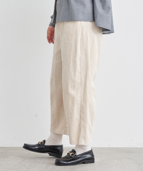 yuni（ユニ ）の「Cotton thick corduroy cocoon pants（その他パンツ