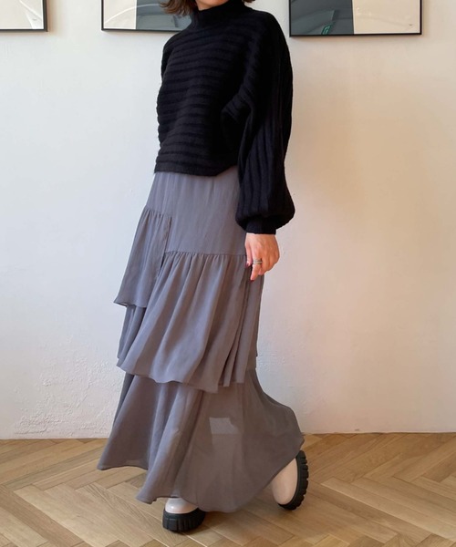 ランダムティアードスカート（スカート）｜archives（アルシーヴ）の