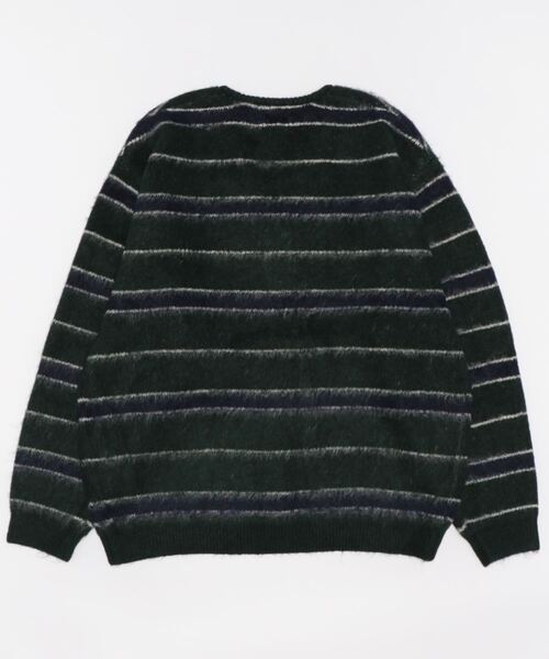 BACK NUMBER（バックナンバー）の「【Refurbish】シャギーカーディガン（カーディガン/ボレロ・メンズ・グリーン/ネイビー・L/M）」の4枚目の写真