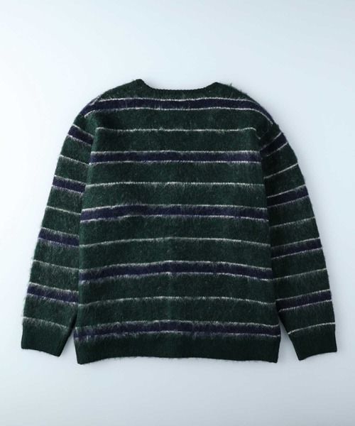 BACK NUMBER（バックナンバー）の「【Refurbish】シャギーカーディガン（カーディガン/ボレロ・メンズ・グリーン/ネイビー・L/M）」の16枚目の写真