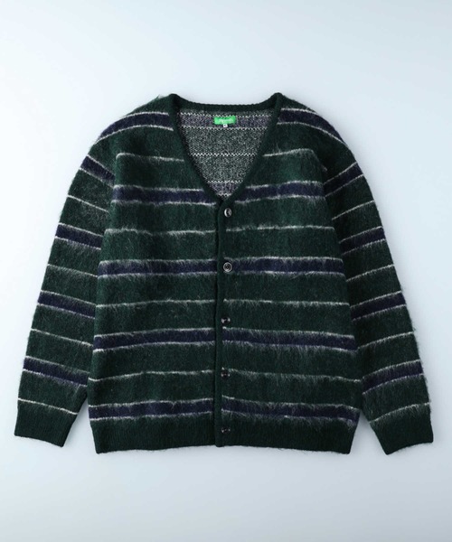 BACK NUMBER（バックナンバー）の「【Refurbish】シャギーカーディガン（カーディガン/ボレロ・メンズ・グリーン/ネイビー・L/M）」の15枚目の写真