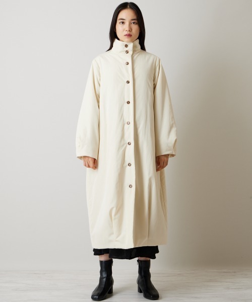 A de a.v.v（アードアー・ヴェ・ヴェ）の「［2WAY］キルティングジレセット中綿コート（ダウンジャケット/コート・レディース・アイボリー/ブラック・SMALL/MEDIUM）」の19枚目の写真