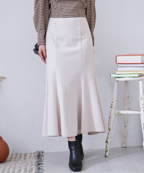 FREE'S MART（フリーズマート）の「【低身長サイズ/Sシリーズ】◆サイドスリットカットソーマーメイドスカート（スカート・レディース・ブラック/ベージュ/ベージュ系その他・SMALL/MEDIUM/X-SMALL）」の12枚目の写真