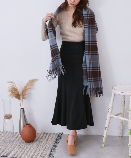 FREE'S MART（フリーズマート）の「【低身長サイズ/Sシリーズ】◆サイドスリットカットソーマーメイドスカート（スカート・レディース・ブラック/ベージュ/ベージュ系その他・SMALL/MEDIUM/X-SMALL）」の19枚目の写真