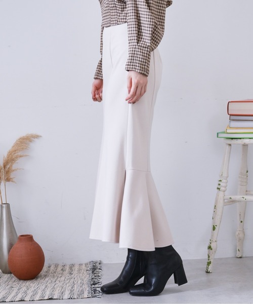 FREE'S MART（フリーズマート）の「【低身長サイズ/Sシリーズ】◆サイドスリットカットソーマーメイドスカート（スカート・レディース・ブラック/ベージュ/ベージュ系その他・SMALL/MEDIUM/X-SMALL）」の22枚目の写真