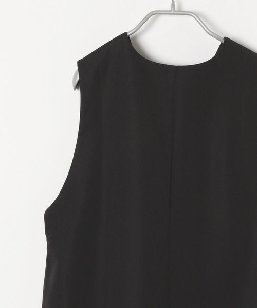 LOWRYS FARM（ローリーズファーム）の「Ｖネックハーフサロペット　166105（サロペット/オーバーオール・キッズ・ブラック/カーキ・150cm/160cm）」の9枚目の写真