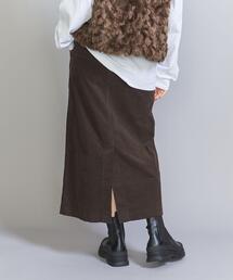 BEAUTY&YOUTH UNITED ARROWS | コーデュロイ パッチポケットタイトスカート -ウォッシャブル-(スカート)