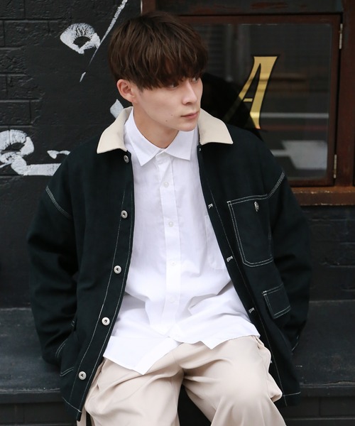 SPINNS（スピンズ）の「【フェイクスウェード】カバーオール