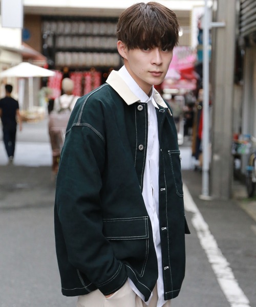 SPINNS（スピンズ）の「【フェイクスウェード】カバーオール